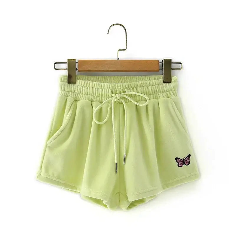 Women's Velvet Butterfly Embroidery Set