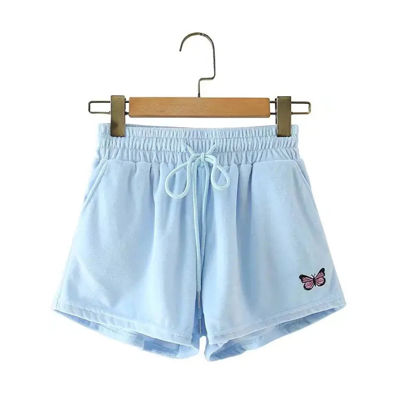 Women's Velvet Butterfly Embroidery Set