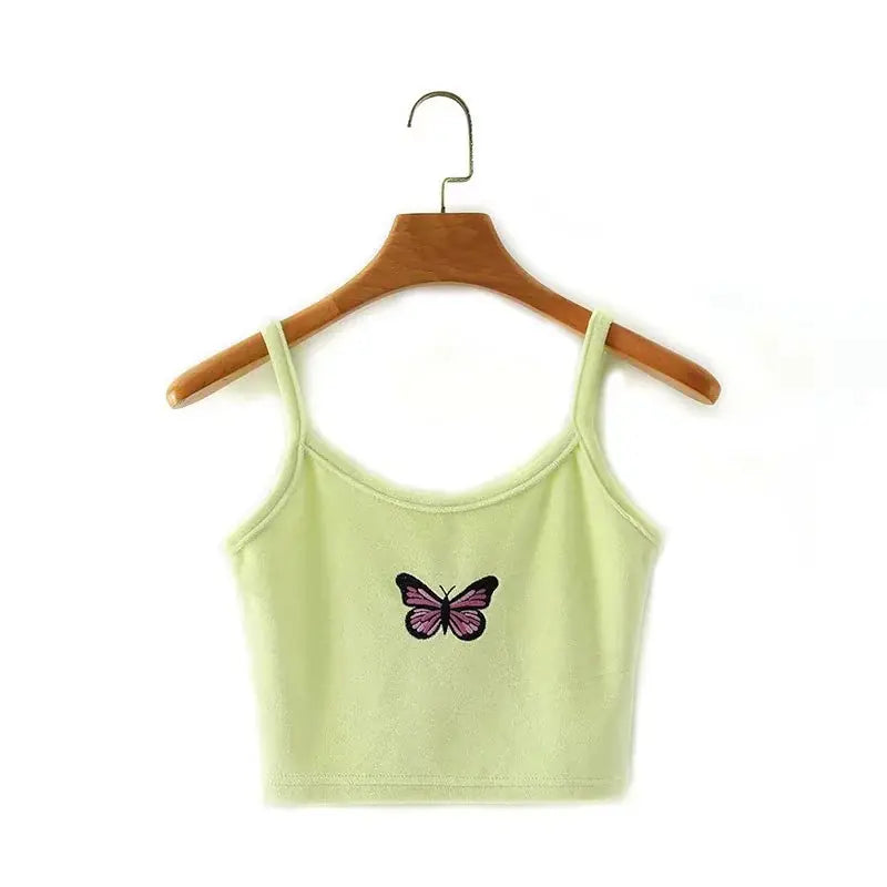 Women's Velvet Butterfly Embroidery Set