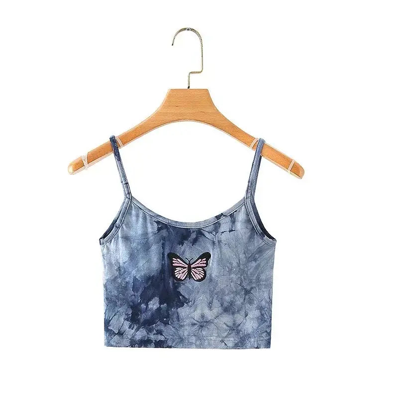 Women's Velvet Butterfly Embroidery Set