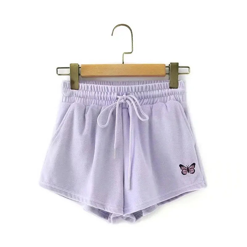 Women's Velvet Butterfly Embroidery Set