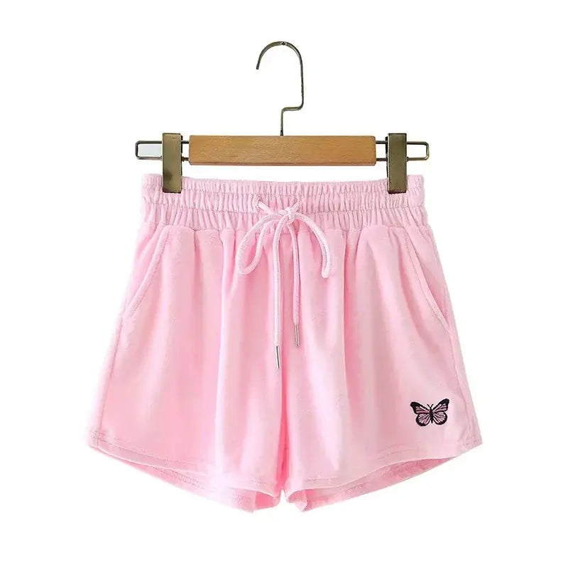 Women's Velvet Butterfly Embroidery Set